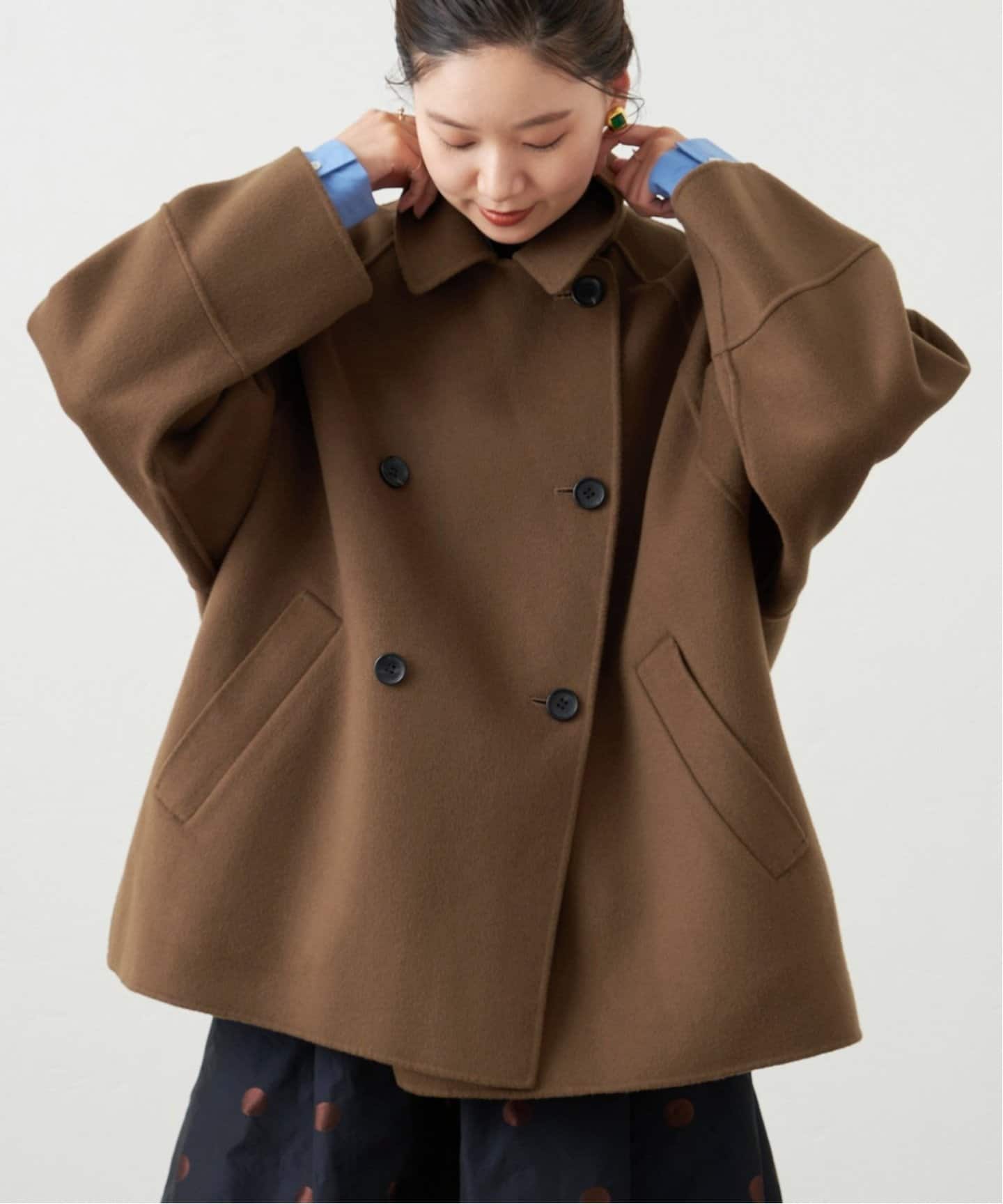 追加2》スーパー160ダブルフェイス ショートコート（その他ブルゾン