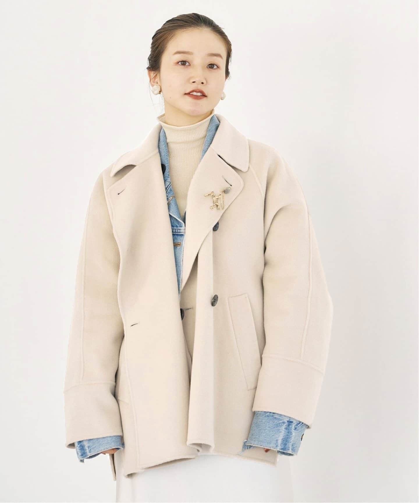 追加2》スーパー160ダブルフェイス ショートコート（その他ブルゾン