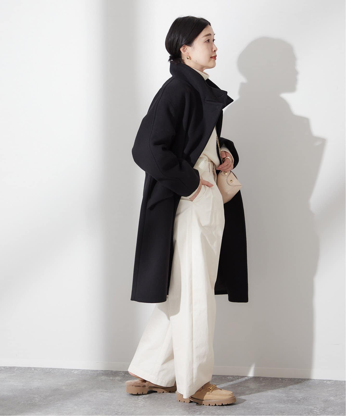 追加》MANTECOトップビーバースタンドコート（その他ブルゾン