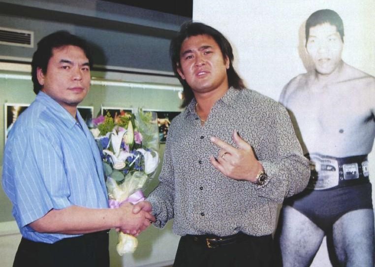 1999年に銀座で三沢光晴と武藤敬司が歴史的対面【週刊プロレス昔話