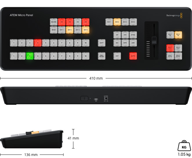 ATEM Micro Panel | Blackmagic Design Store