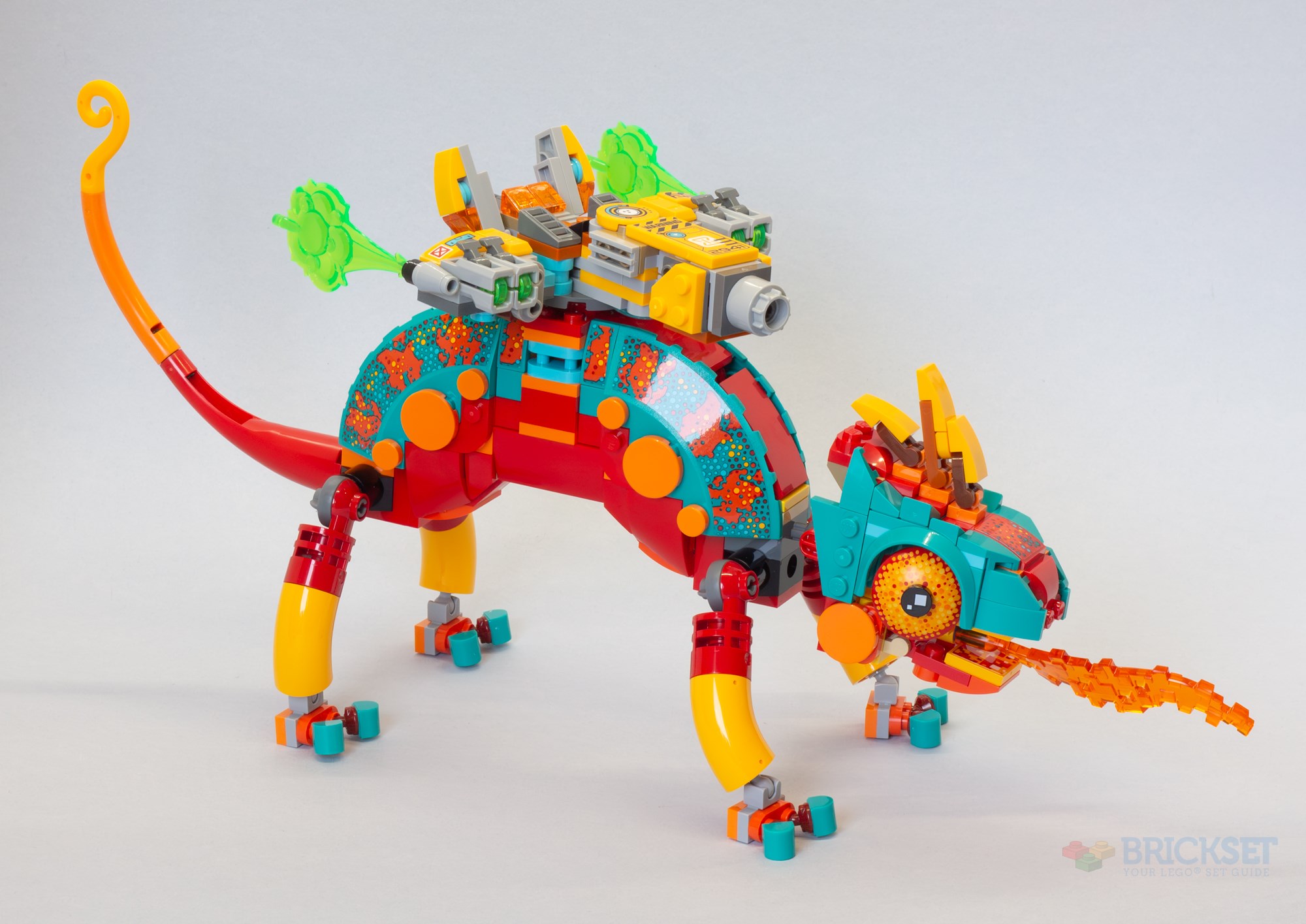 LEGO Dreamzzz 71492 Mateo's Fire Chameleon review | Brickset