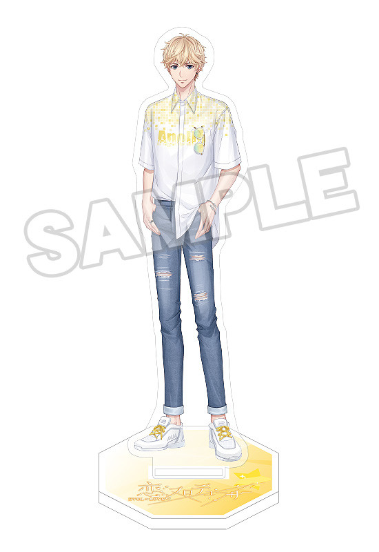 恋とプロデューサー デカアクリルスタンド ハク 私服ver./シモン 私服