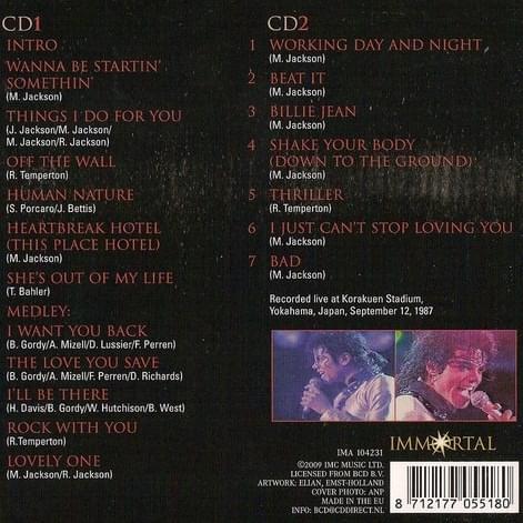 Michael Jackson - One Night in Japan Lyrics and Tracklist | Genius