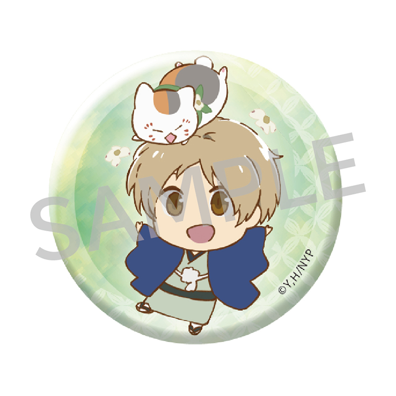 ミニ缶バッジセット（15周年ミニキャラB）【夏目友人帳 アニメ公式