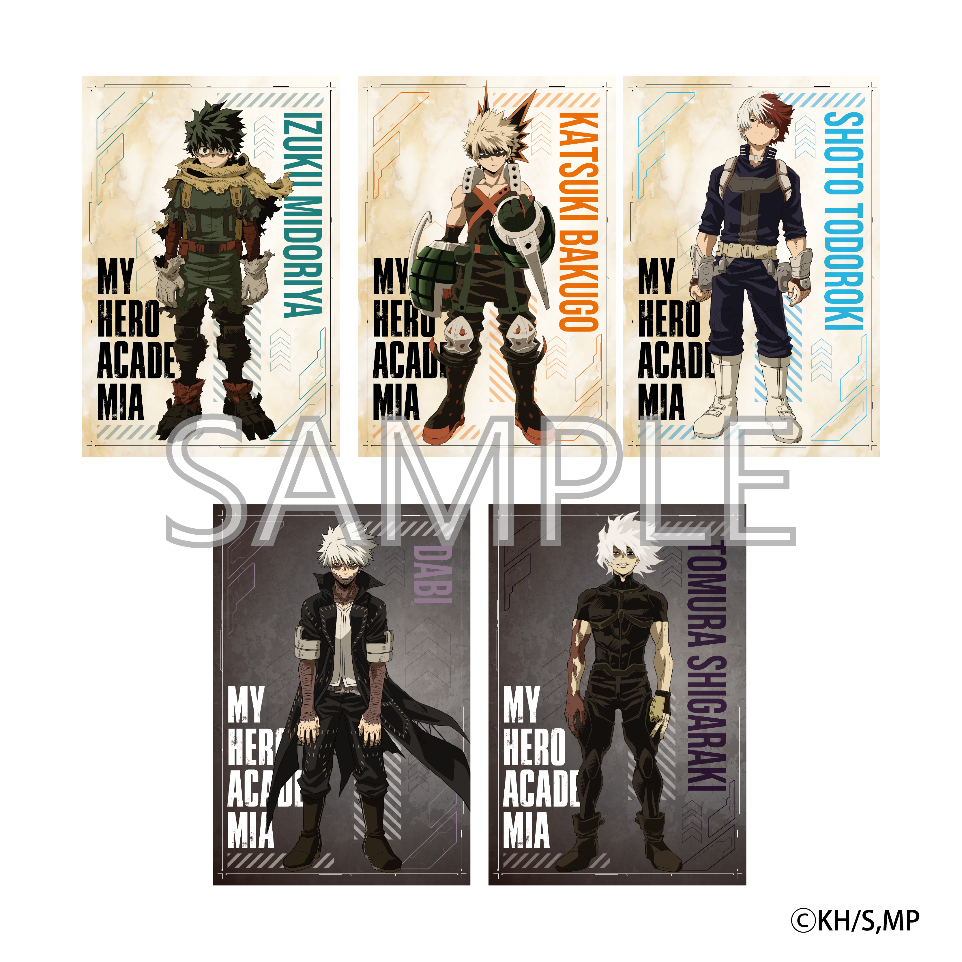 僕のヒーローアカデミア ポストカードセット【YTE公式オンラインショップ】