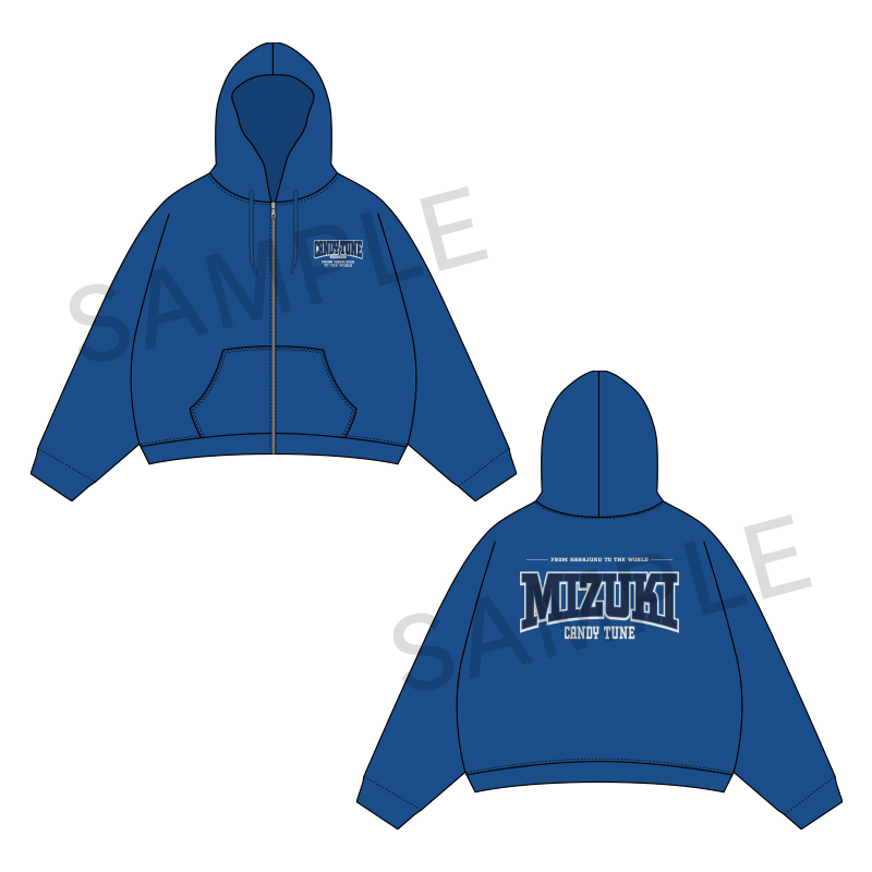 CANDY TUNE OSHI API Zip-up hoodie【ASOBIMALL(アソビモール)】