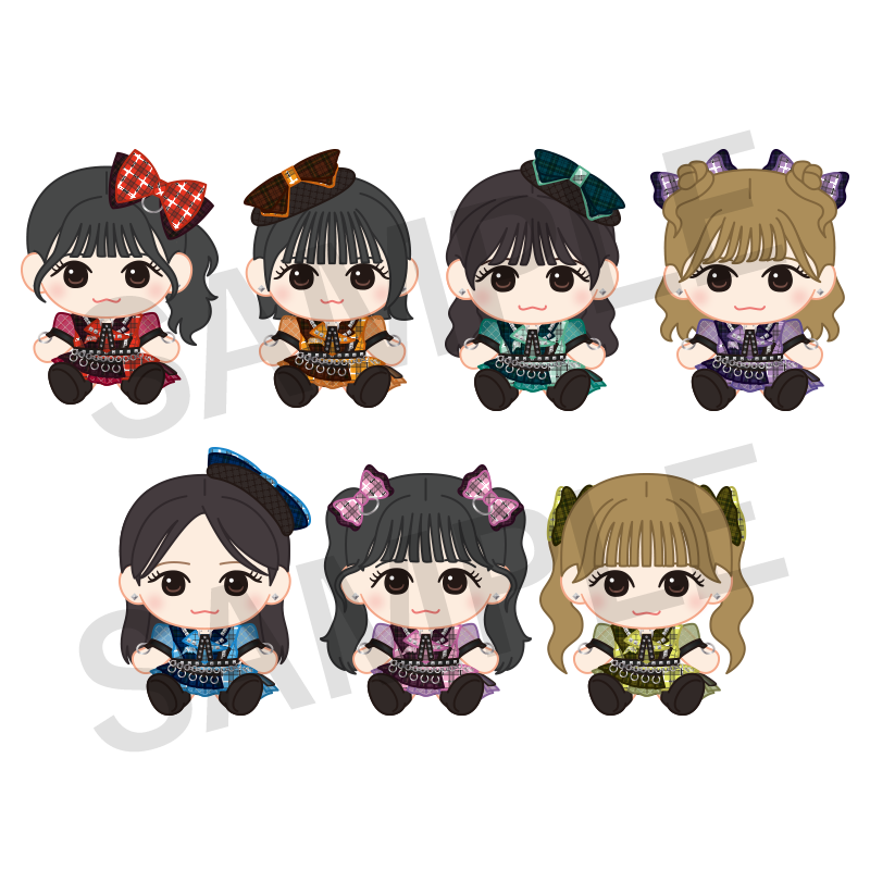 FRUITS ZIPPERメンバー別かわぬいver.3（全7種）【ASOBIMALL(アソビ