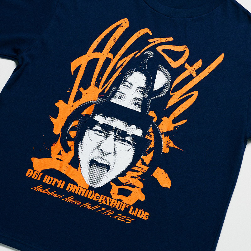 顔顔顔顔TEE/NAVY M【ASOBIMALL(アソビモール)】