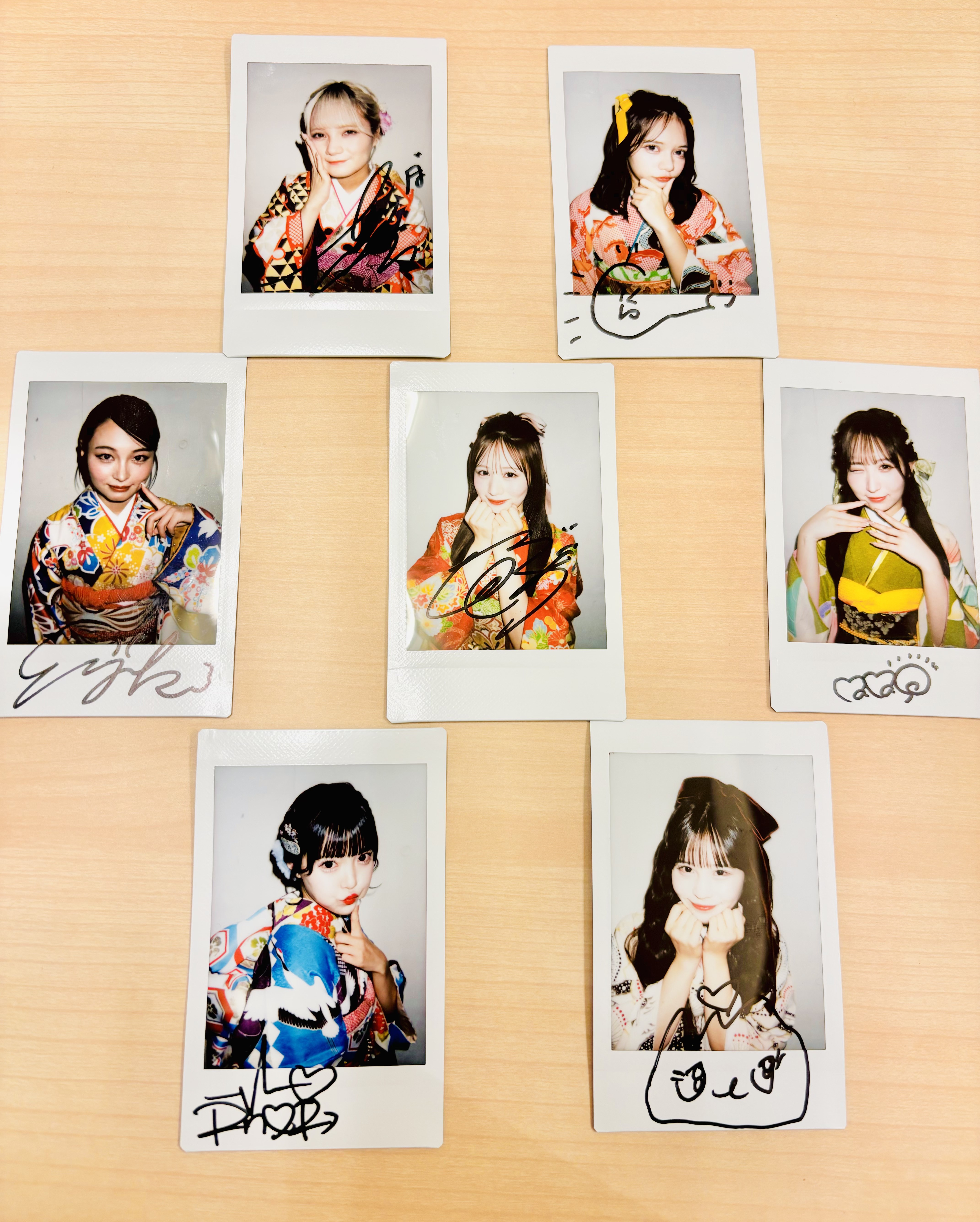 CANDY TUNE メンバー別チェキ（ランダムサイン入り）-振袖 2025