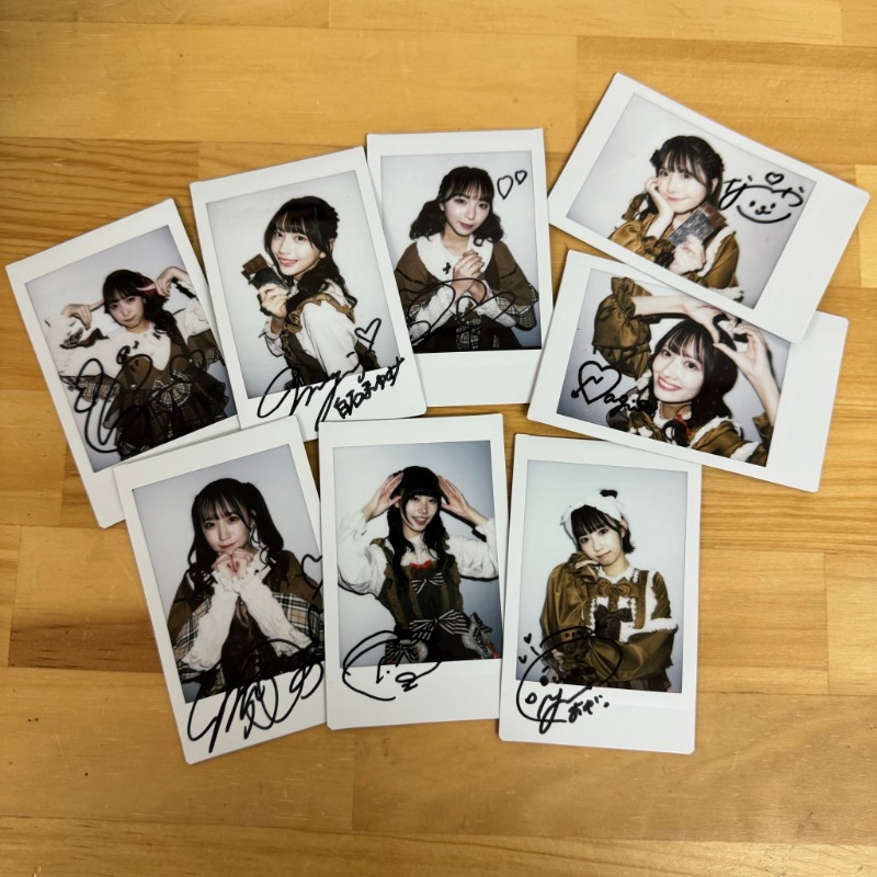 SWEET STEADYメンバー別サイン入りランダムチェキ -valentine's day