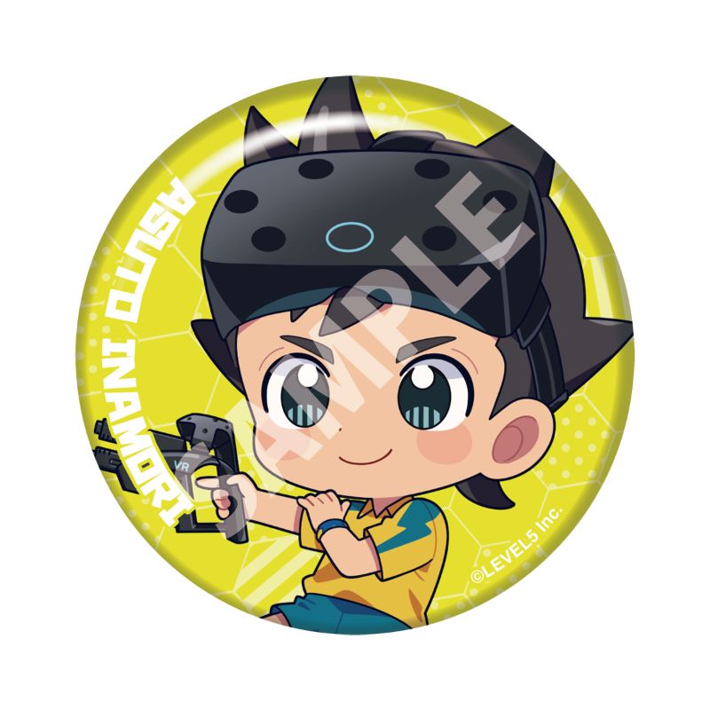 イナズマイレブン in JOYPOLIS」トレーディングミニキャラグリッター缶