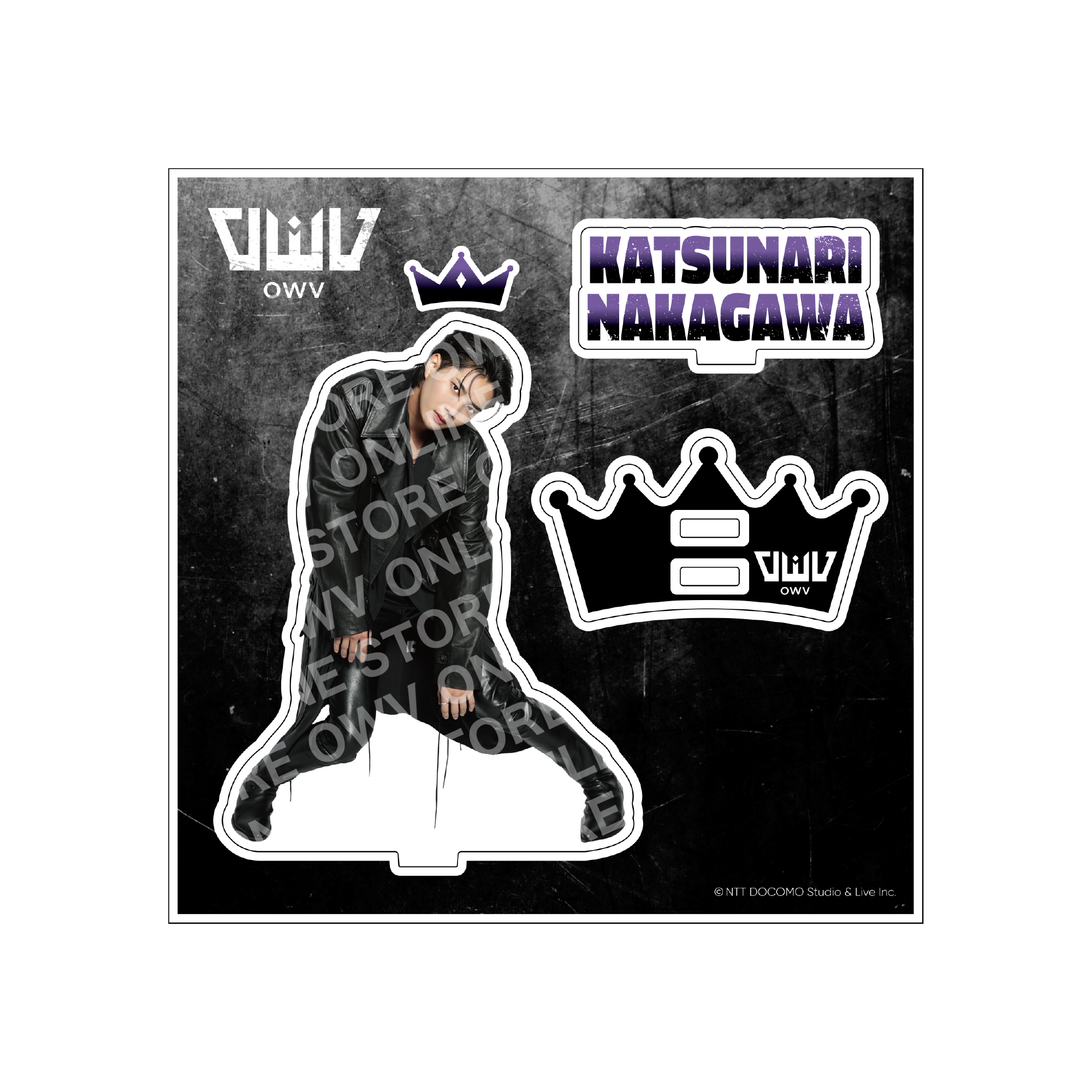 BLACK CROWN」アクリルスタンドフィギュア【OWV ONLINE STORE】