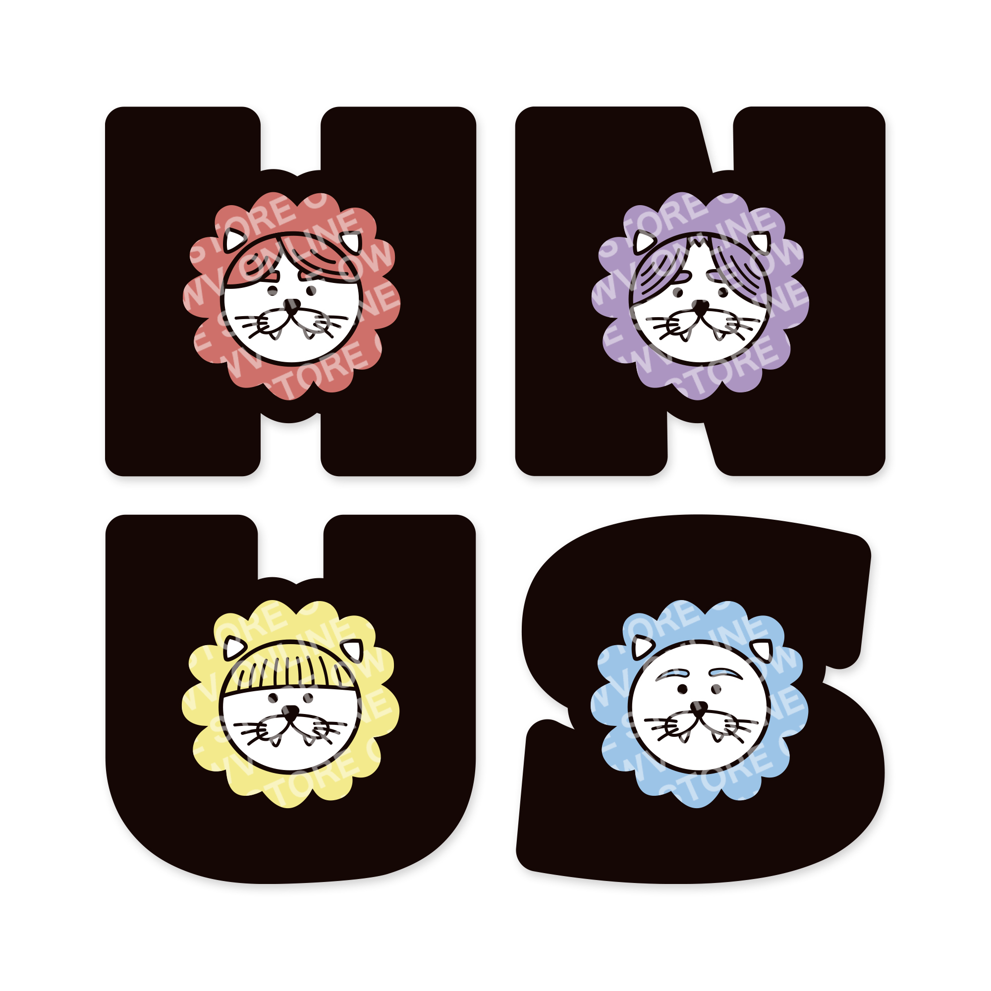 BLACK CROWN」ミニタオル【OWV ONLINE STORE】