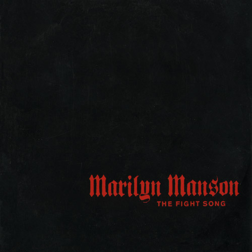 Marilyn Manson The Fight Song UK Promo CD single (CD5 / 5