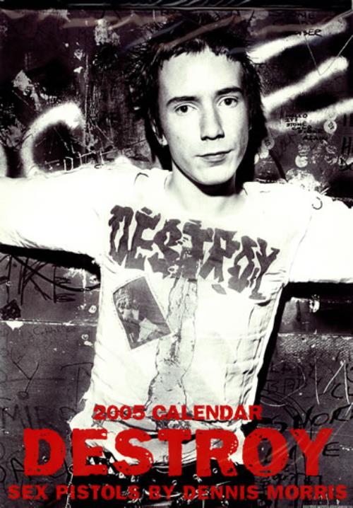 Sex Pistols 2005 Calendar - Destroy UK calendar (488988) CALENDAR