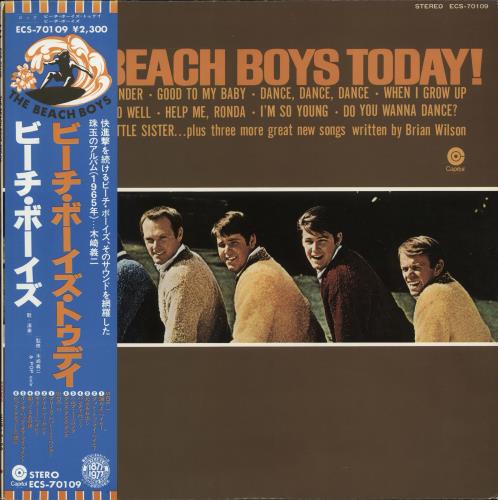 The Beach Boys The Beach Boys Today! Japanese vinyl LP album (LP