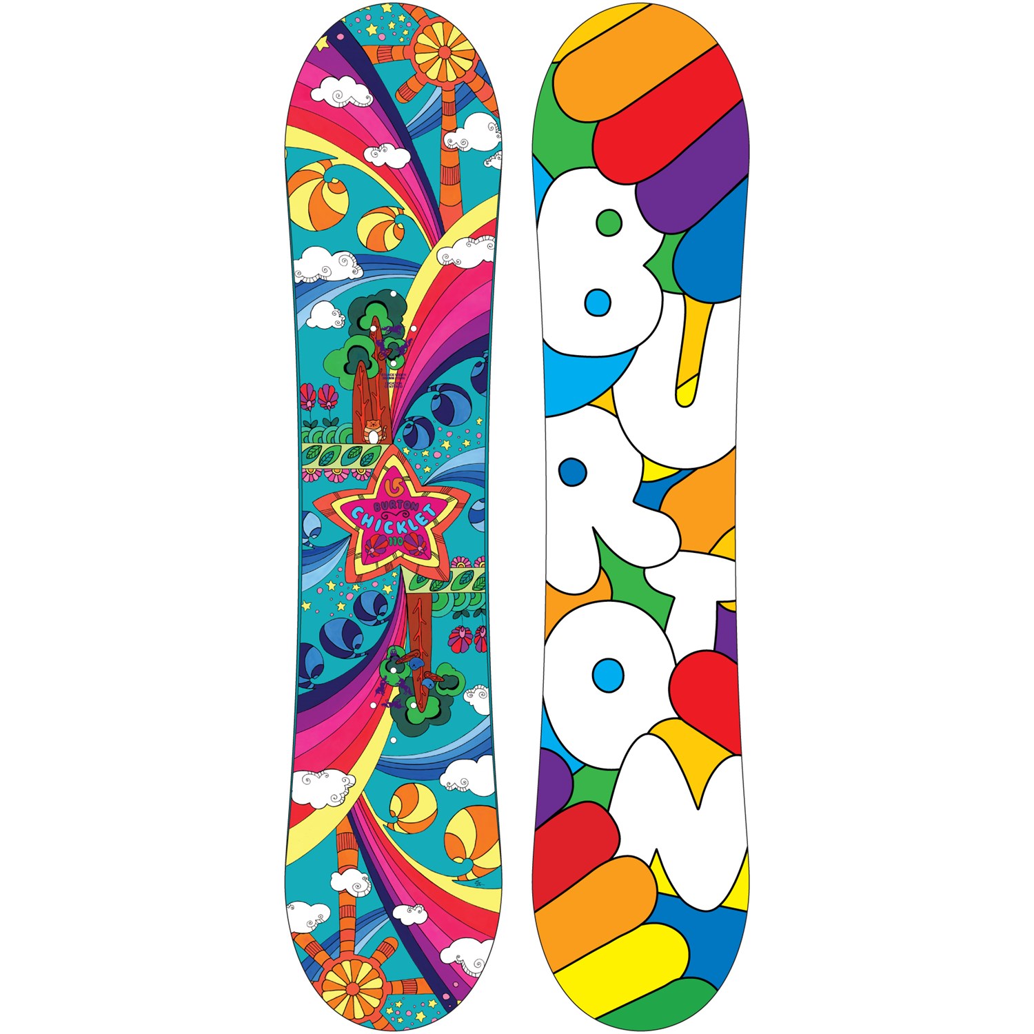 Burton Chicklet Snowboard - Youth - Blem 2012 | evo
