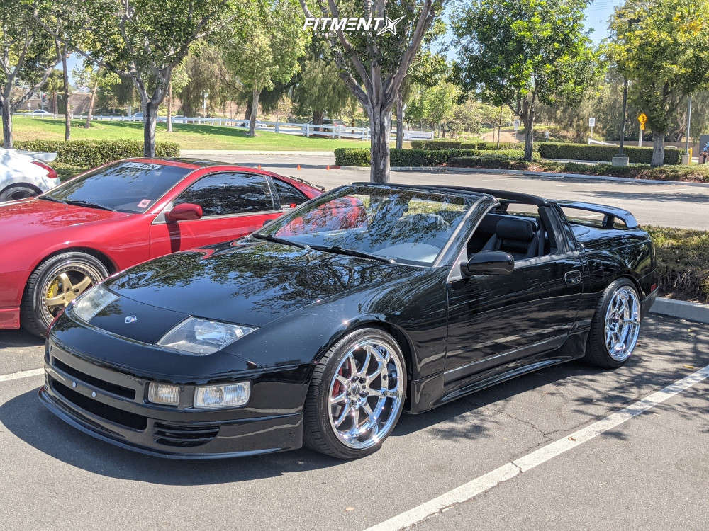 1993 Nissan 300ZX Base with 18x10 Work Xd9 and Achilles 255x35 on