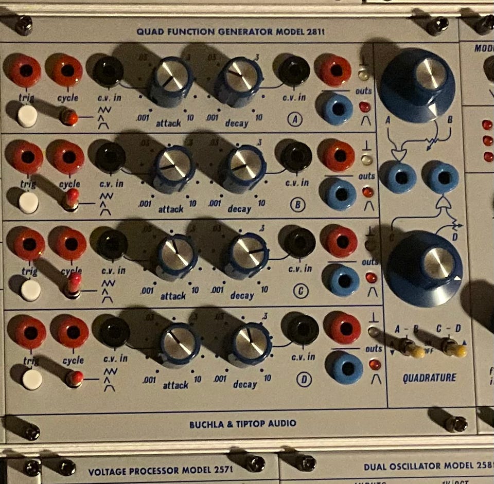 Tiptop Buchla 281t - Quad Function Generator | FINN-torget
