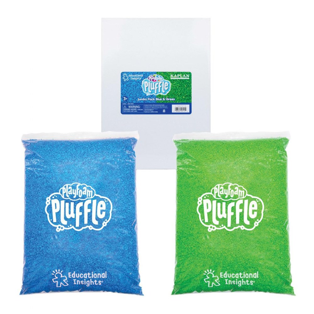 Playfoam Pluffle™ Jumbo Pack - Green and Blue