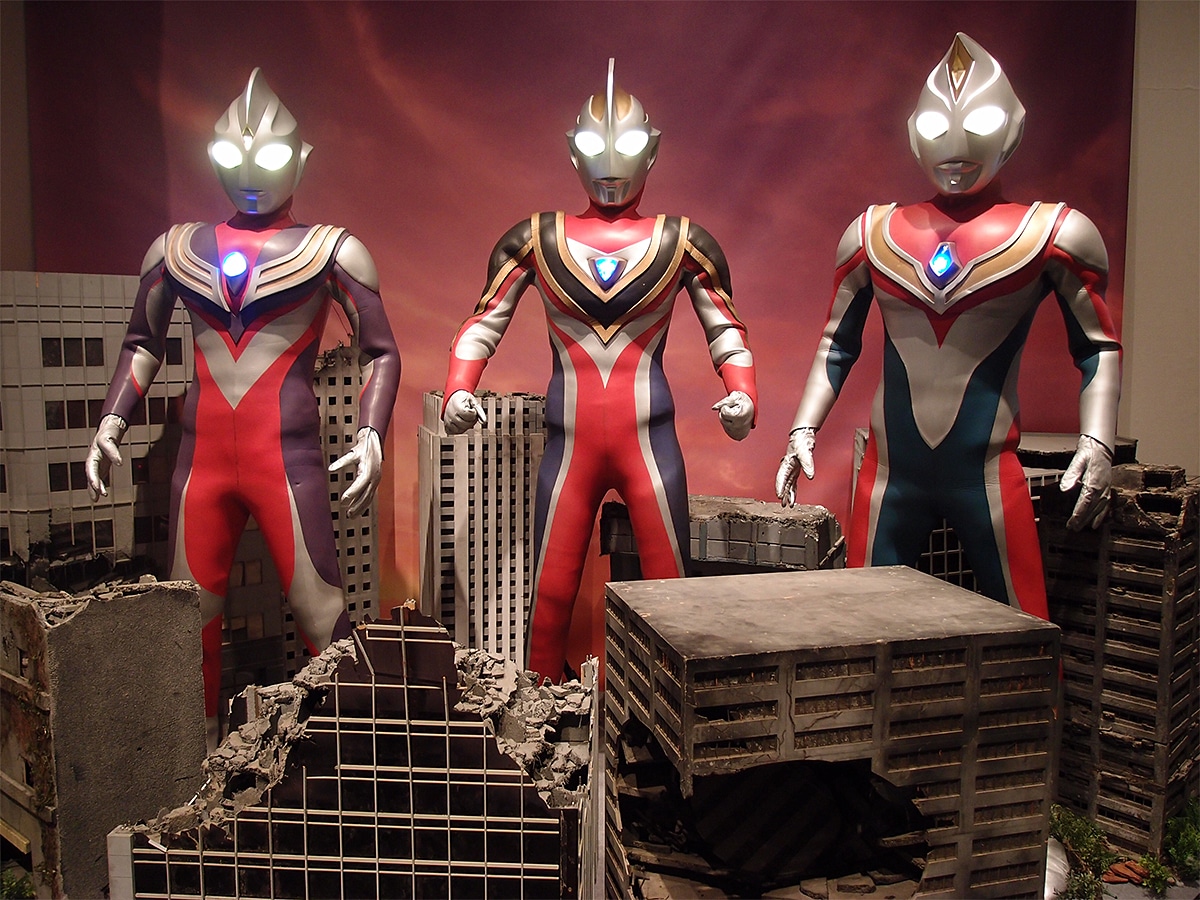 ウルトラマンティガ」「ウルトラマンガイアSV」「ウルトラマンダイナ