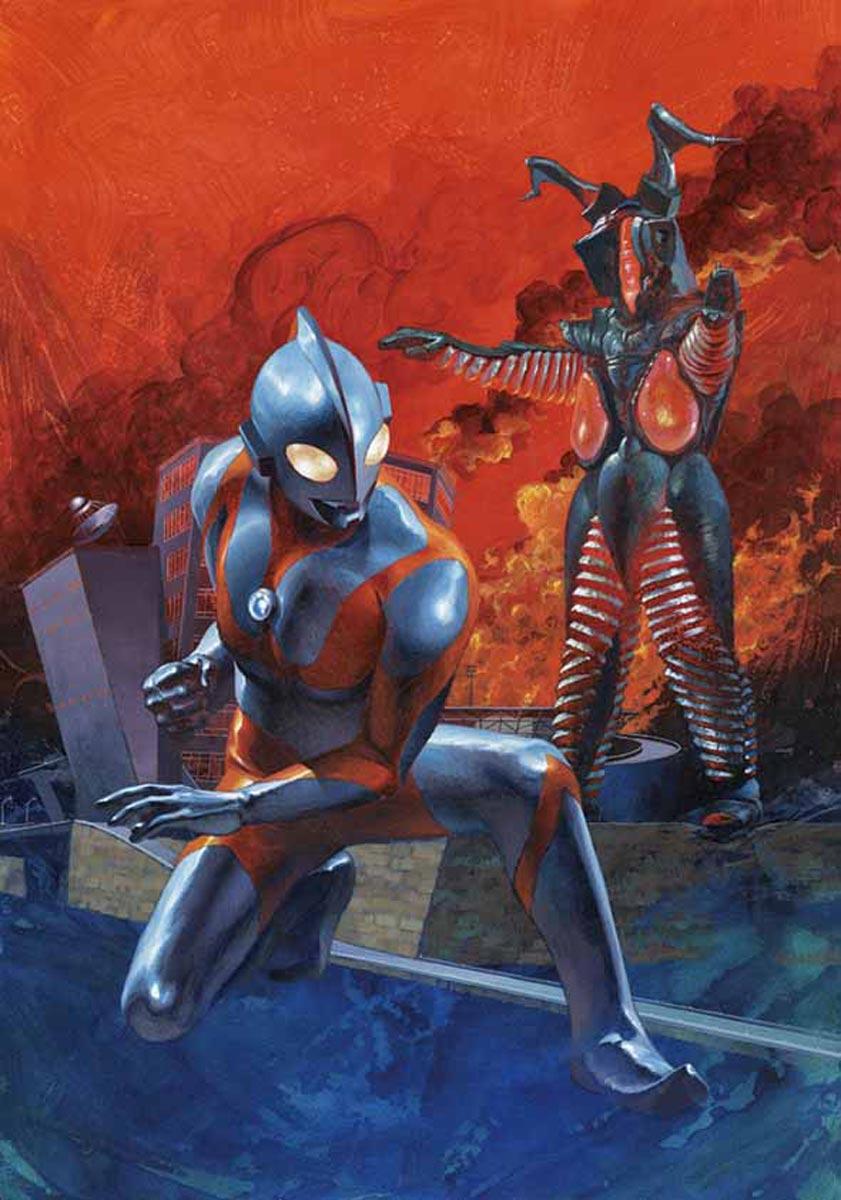 渋谷パルコで開田裕治さんと西川伸司さんによる「怪獣絵師祭り」展