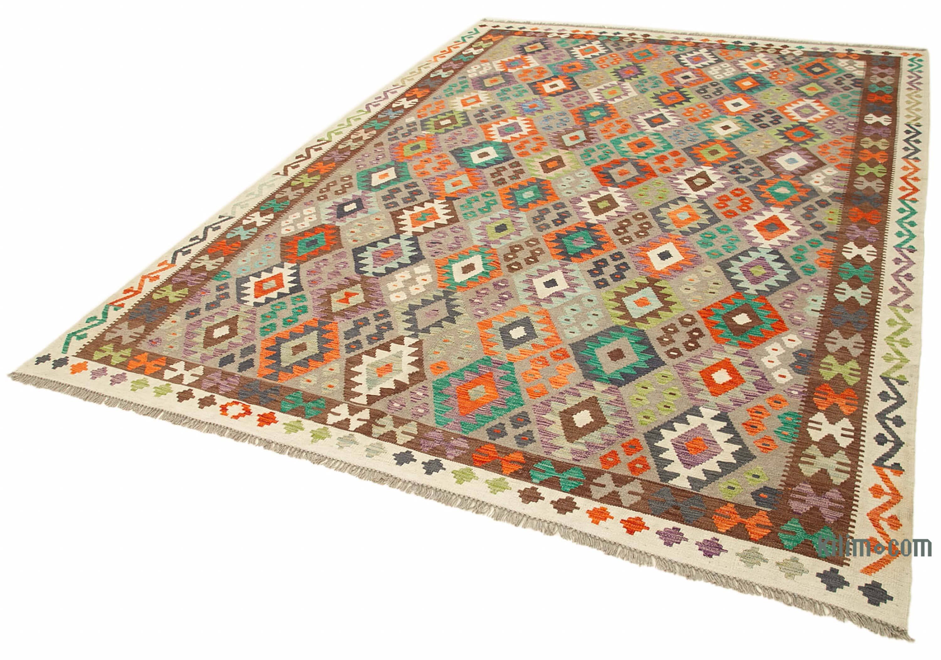 New Afghan Kilim Rug - 8' 6
