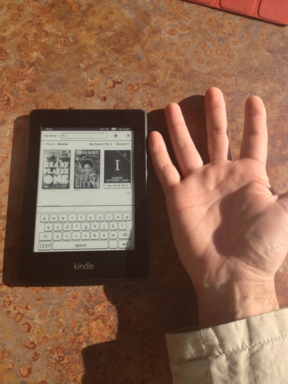 Amazon Kindle Paperwhite 3G/Wi-Fi Review - Scott Hanselman's Blog