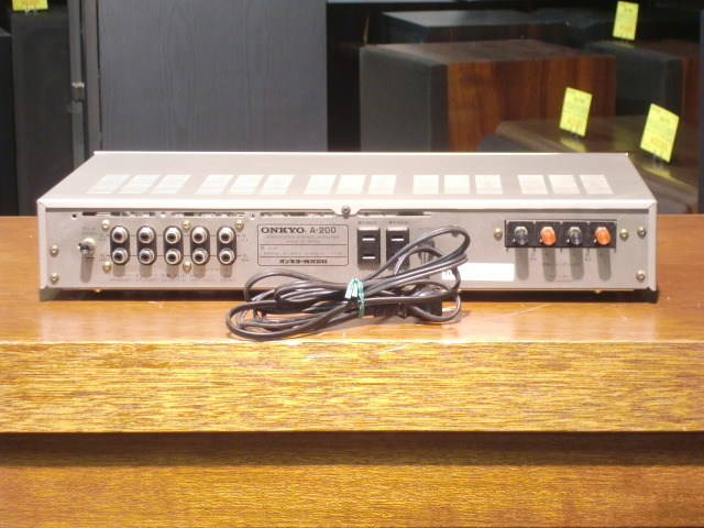A-200 ONKYO - HiFi-Do McIntosh/JBL/audio-technica/Jeff Rowland