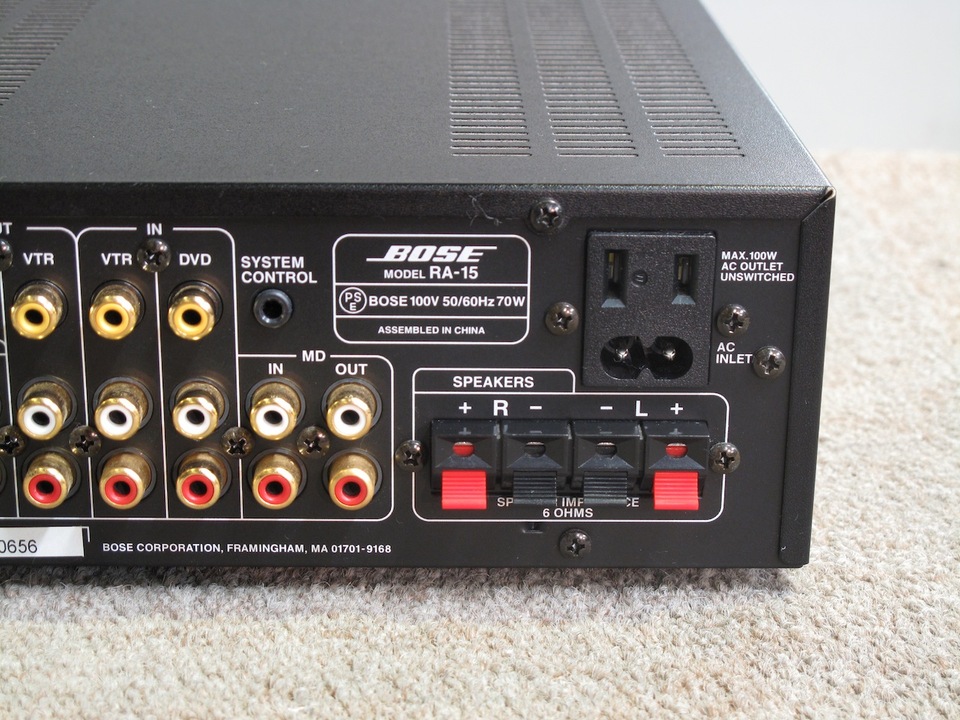 RA-15 BOSE - 中古オーディオ 高価買取・販売 ハイファイ堂