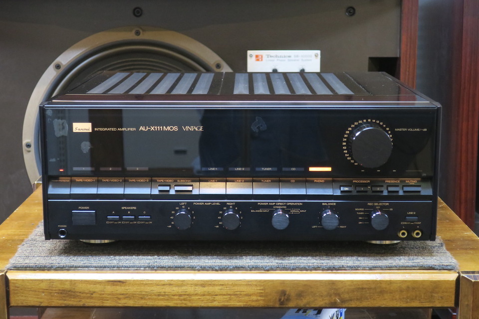 AU-X111MOS VINTAGE SANSUI - 中古オーディオ 高価買取・販売 ハイファイ堂
