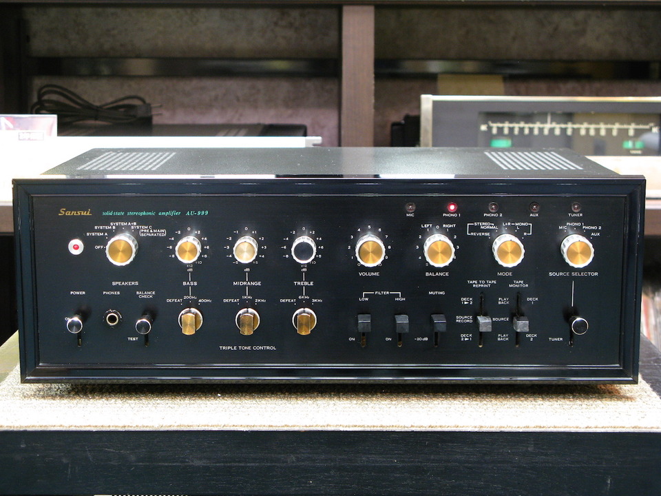 AU-999 SANSUI - 中古オーディオ 高価買取・販売 ハイファイ堂