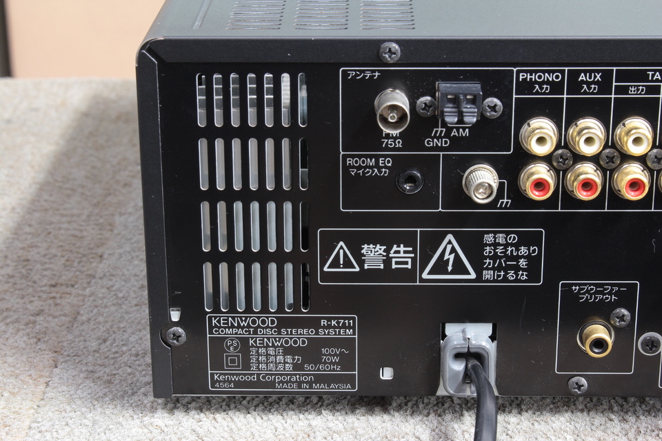 R-K711 KENWOOD - 中古オーディオ 高価買取・販売 ハイファイ堂