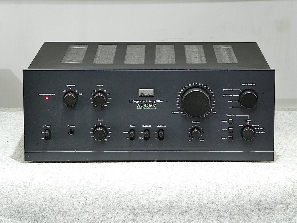 AU-D607 SANSUI - 中古オーディオ 高価買取・販売 ハイファイ堂