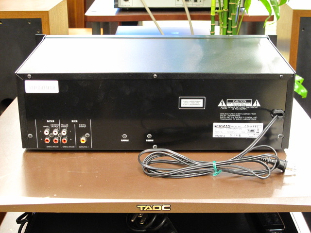 ラジオ・コンポ TASCAM CD-A550 No.1 CD-A550 TASCAM - 中古オーディオ