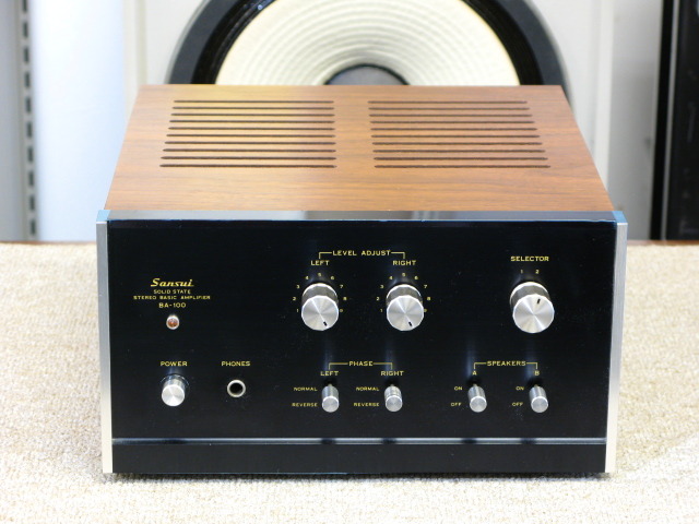 BA-100 SANSUI - 中古オーディオ 高価買取・販売 ハイファイ堂