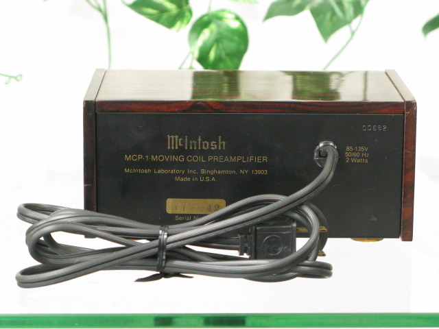 MCP-1 McIntosh - 中古オーディオ 高価買取・販売 ハイファイ堂