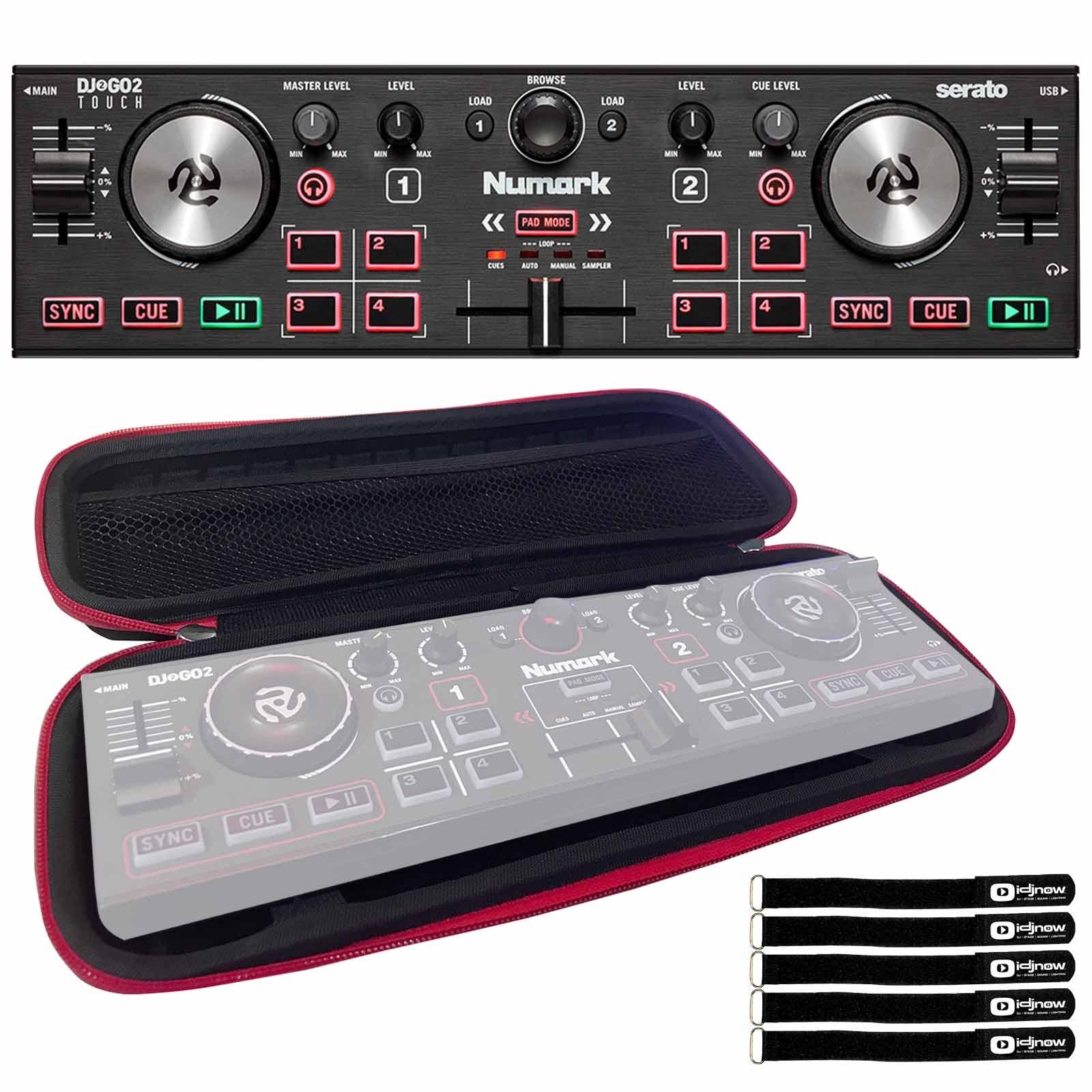 Numark DJ2GO2 Touch Pocket Controller with EVA Bag | IDJNOW