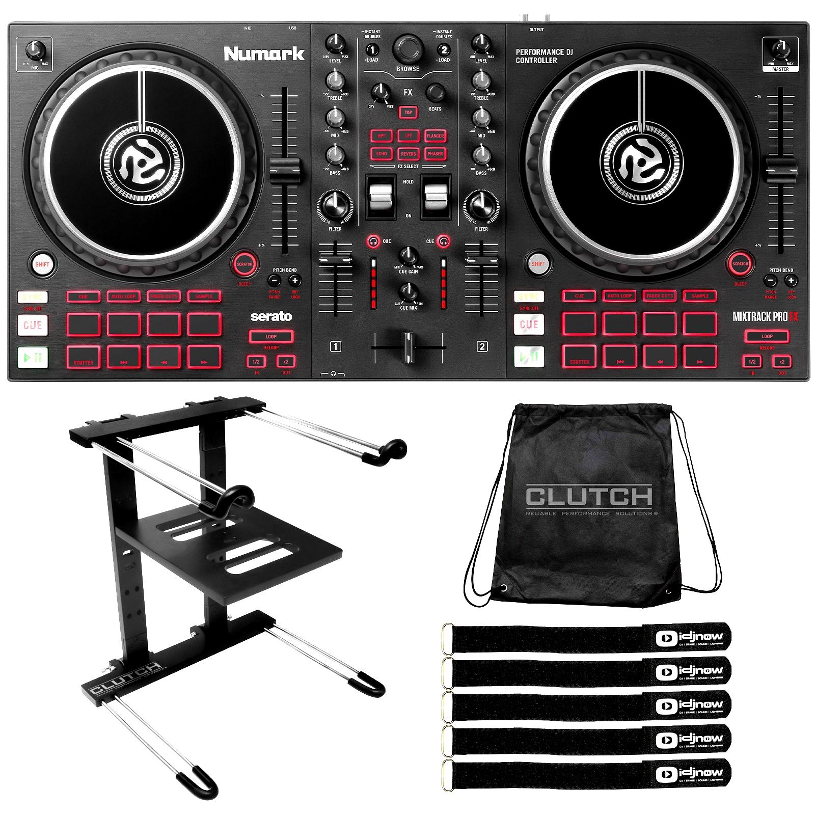 Numark Mixtrack Pro FX Controller & Laptop Stand | IDJNOW