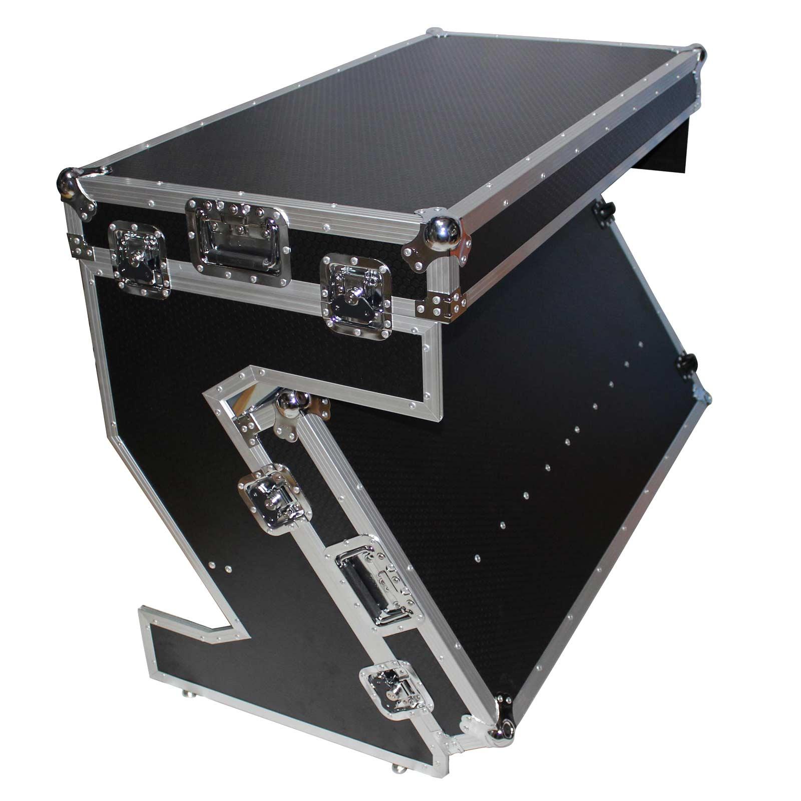 ProX XS-ZTABLE Portable Z-Style DJ Table Flight Case | IDJNOW