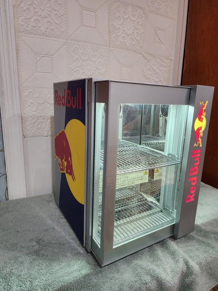 Red Bull Mini Fridge Baby Cooler Model RB-BC 2020 ECO LED for Sale