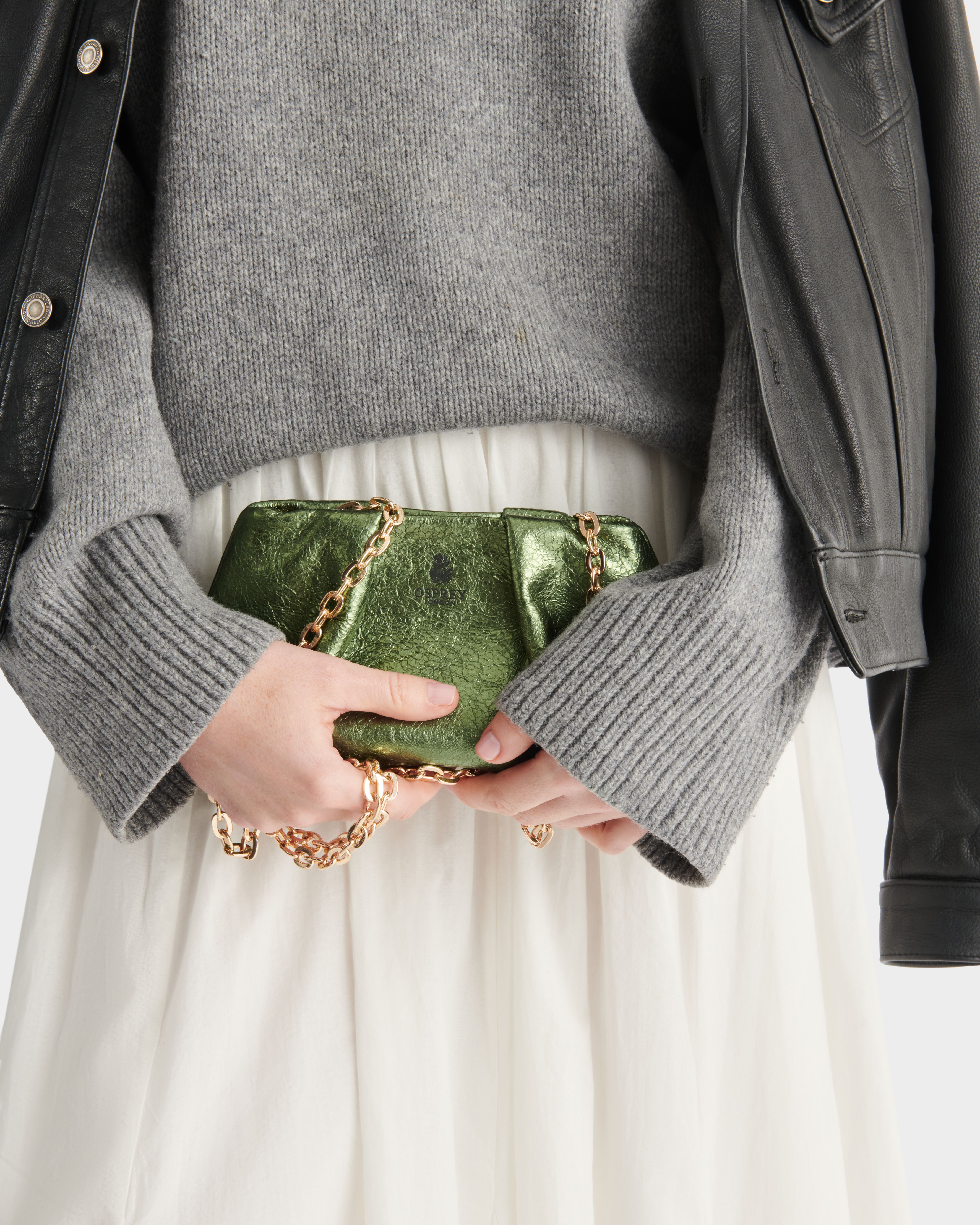 The Spritz Leather Crossbody | OSPREY LONDON | Osprey London