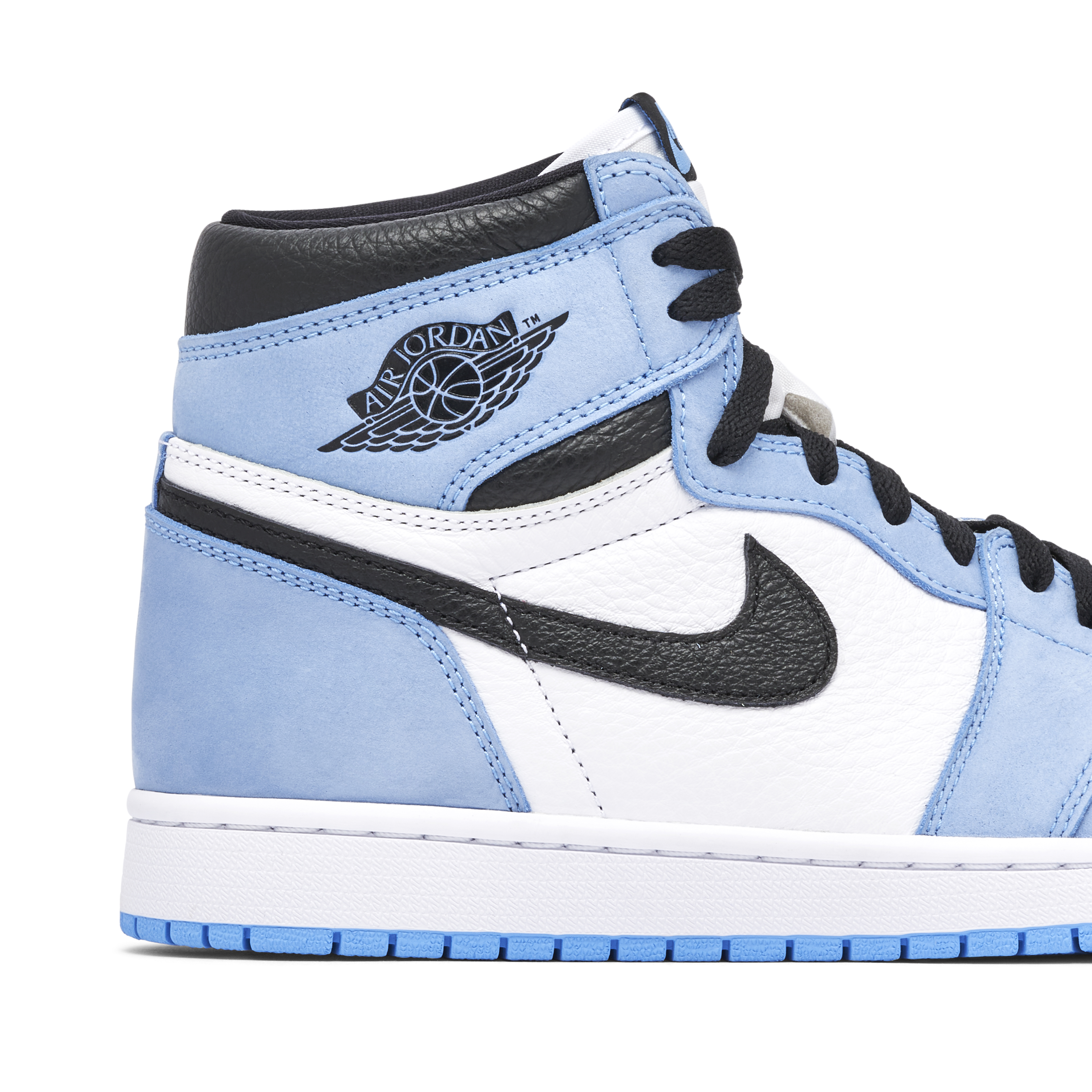 Air Jordan 1 Retro High White University Blue Black | 555088-134