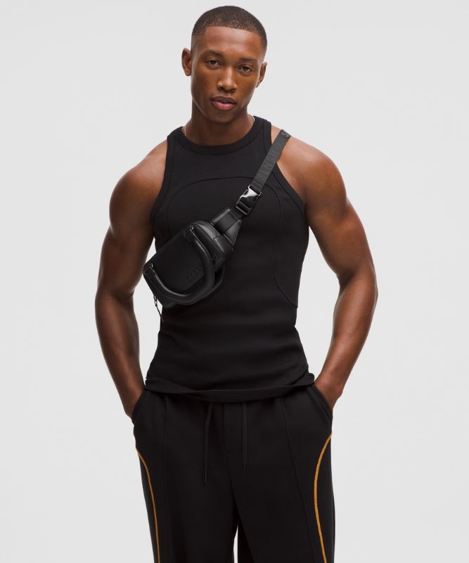 Leather Alternative Top-Handle Mini Belt Bag *SLNSH Collection