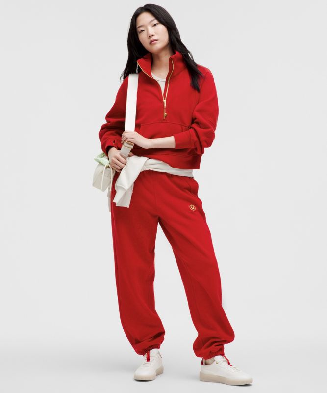 ニューイヤー Scuba オーバーサイズファネルネック ハーフジップ