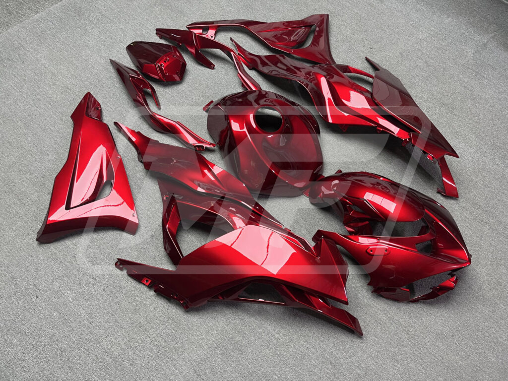 Kawasaki ZX6R 2024-2026 Gloss Candy Red ABS Fairings | Monster
