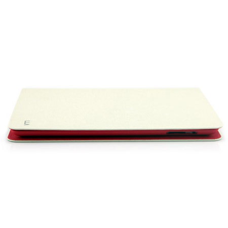 L.LA Case and Stand for iPad Air - White / Red