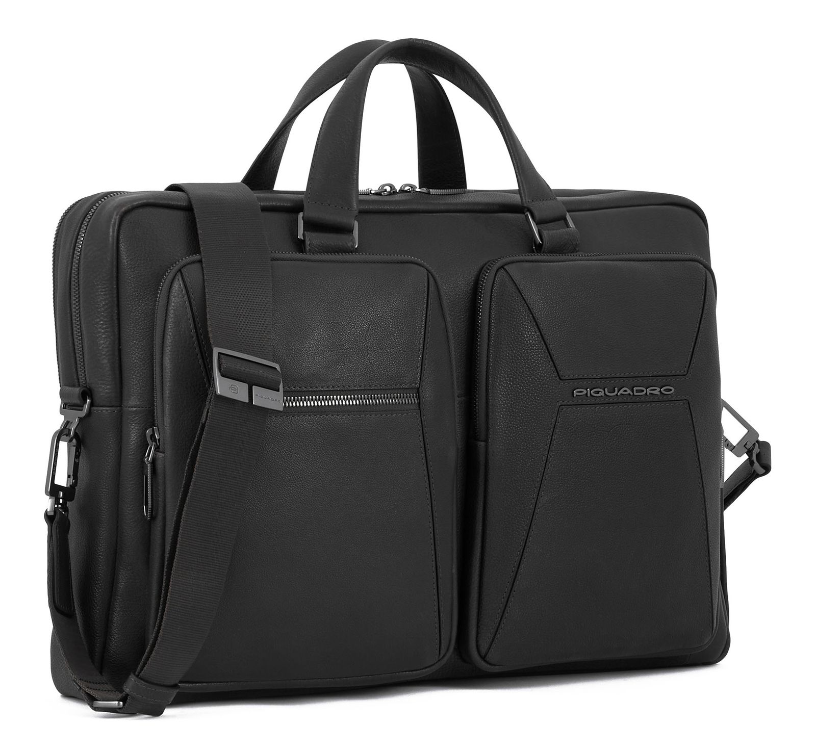 PIQUADRO Briefcase Black | Buy bags, purses & accessories online