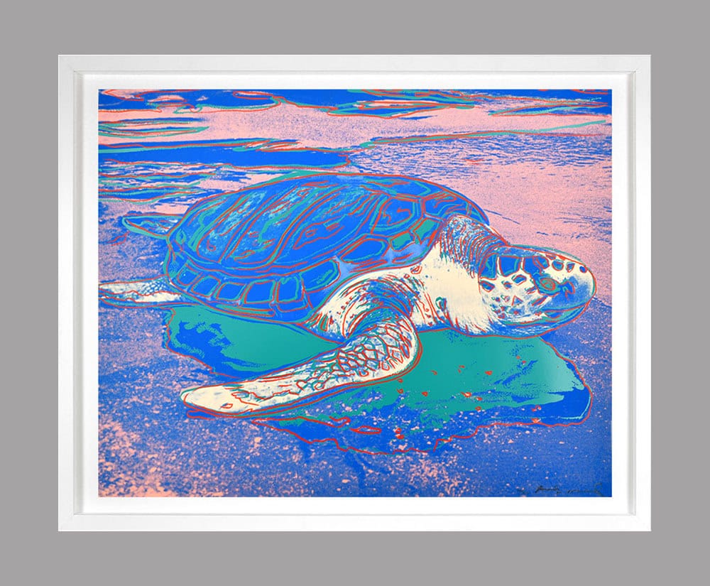 Andy Warhol, Turtle, 1985, Screen Print